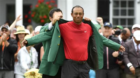 tiger woods masters jacket